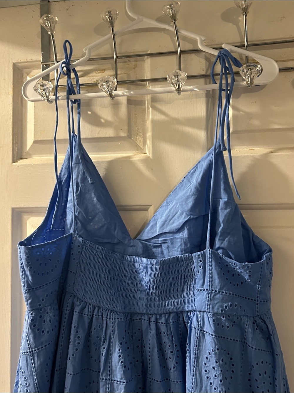 H&M Light Blue Eyelet Sundress - Picture 5 of 5